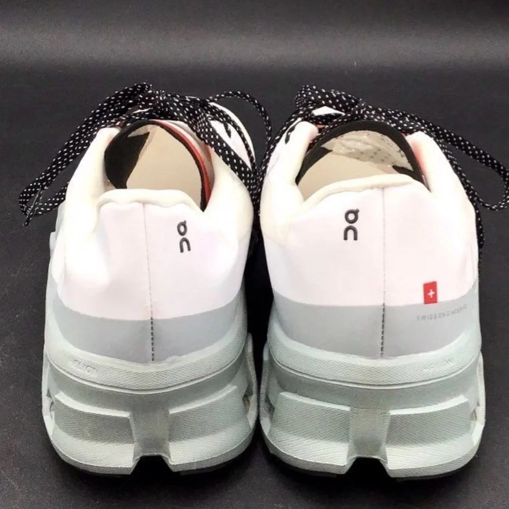 On Running Black and White Athletic Shoes - Picture 6 of 6